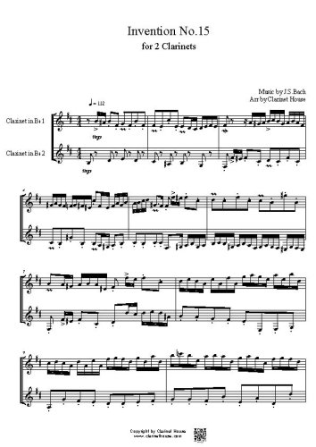 Bach 2 Part Invention No.15
