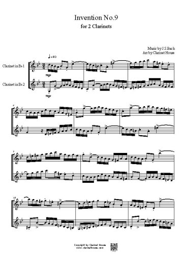 Bach 2 Part Invention No.9