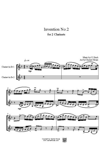 Bach 2 Part Invention No.2